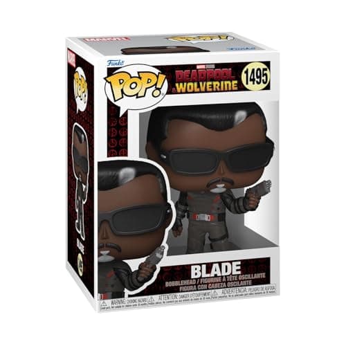Image of Funko Pop! Marvel: Deadpool & Wolverine - Blade - Vinyl Collectible Figure - Gift Idea - Official Merchandise - Toy for Children and Adults - Movies Fans - Model Figure for Collectors and Display