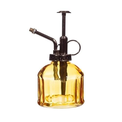 Image of Sass & Belle Yellow Glass Plant Mister