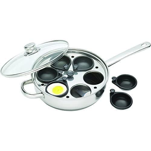 Image of Clearview Stainless Steel Six Hole Egg Poacher 28cm (11")