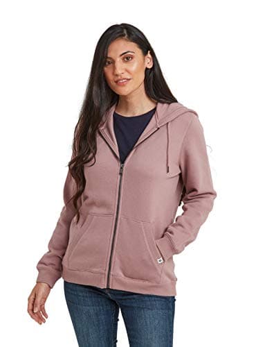 Image of TOG24 Mia Womens Supersoft Brushed Back Fleece Full Zip Ultra Warm Premium Hoody Sweatshirt