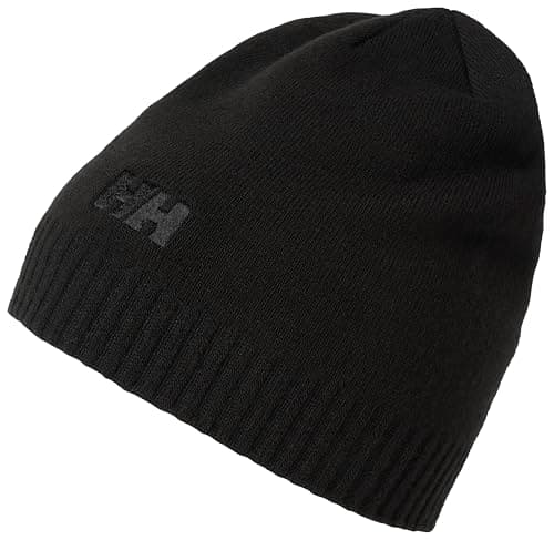 Image of Helly Hansen Unisex Brand Beanie, Black, STD