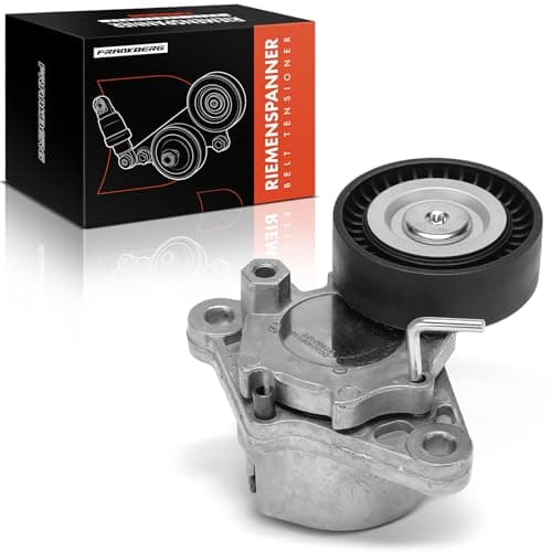 Image of Frankberg Belt Tensioner Belt Pulley Tensioner Compatible with Accent III IV MC RB i10 PA i20 PB i30 FD i40 VF iX20 JC iX35 EL Cee'D JD 1.1L-1.7L 2005-Today 252812A800