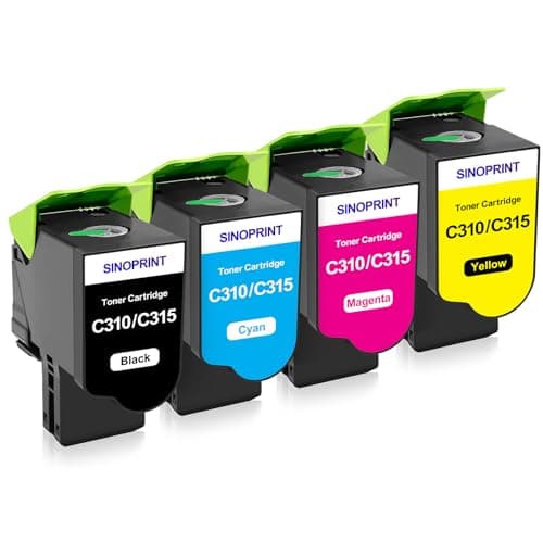 Image of SINOPRINT C310 C315 Toner Compatible with Xerox C315 Ink, Xerox C310 Cartridges for C310 C310DNI C310DNIM C315 C315DNI Printer(4 Pack, 006R04356 006R04357 006R04358 006R04359)