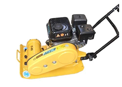 Image of LTS C80 Compactor/Wacker Plate - 30cm Compaction Depth, Low Vibration, 5.5hp, Yellow