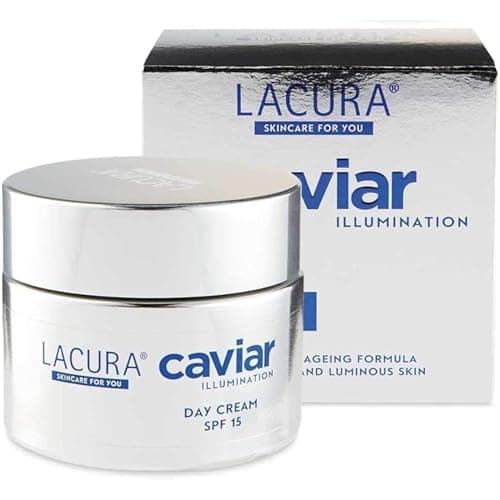 Image of Caviar Anti-Ageing Skincare Set – Firming & Hydrating Face Cream with 50ml Day Cream + 50ml Night Cream, Anti-Wrinkle Moisturizer for Women & Men (50ml Day Cream)