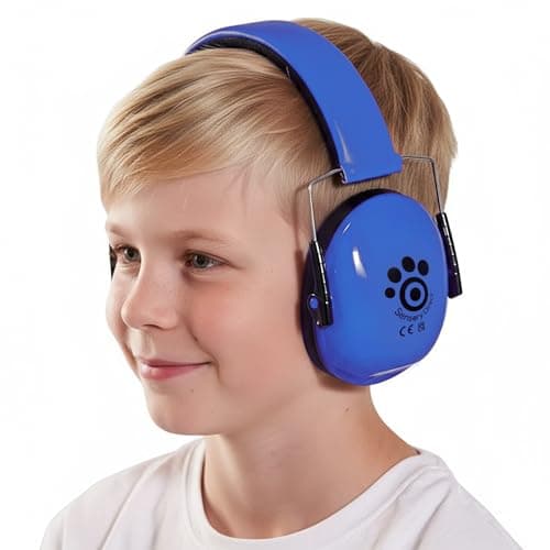 Image of Sensory Direct Ear Defenders - Light Blue | Noise Cancelling Compact Headphone & Protection for Kids & Adults with Sensory Integration | For Autistic Individuals, ASD, Aspergers, Processing Disorders