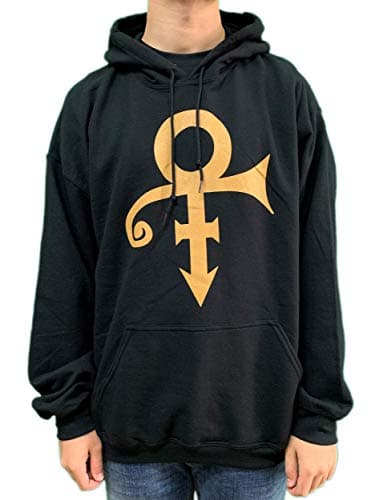 Image of Prince Love Symbol Unisex Official Bravado Hoodie Black