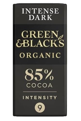Image of 3 x Green & Black's Organic 85% Dark Chocolate Bar 90g Delicious Tasty And Twisty Treat Gift Hamper For Birthday,Christmas,Easter Sold By Kidzbuzz