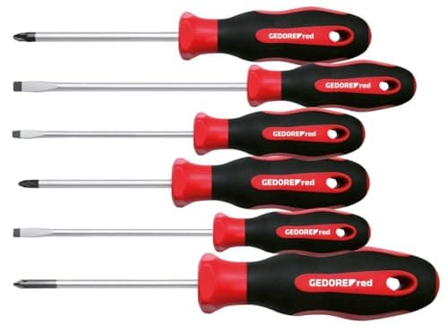Image of GEDORE Red Screwdriver Set 6 Pieces