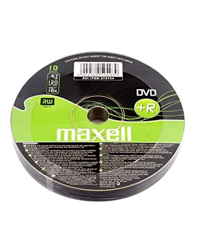 Image of Maxell DVD+R 16x, 10 pièces en shrink