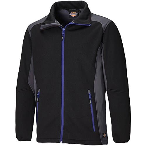 Image of Dickies JW7014 BK S Size Small "Lewiston" Softshell Jacket - Black