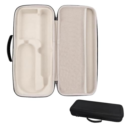 Image of LIROPAU Carry Case Compatible with Dyson Airstrait HT01 Hair Straightener, Shockproof Waterproof Travel Bag with Mesh Pocket for Straightener Accessories