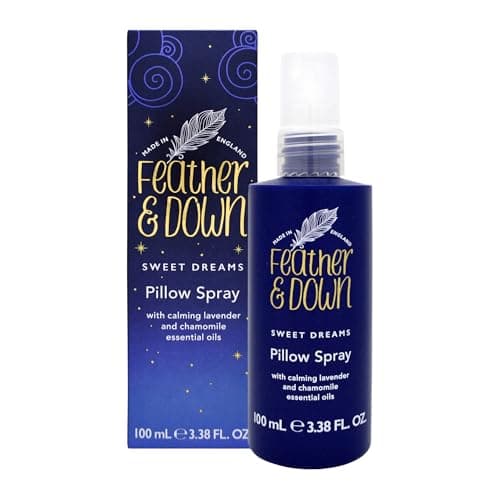 Image of Feather & Down Lavender Pillow Spray 100 ml – Sleep Spray with Calming Chamomile Essential Oils for Relaxation
