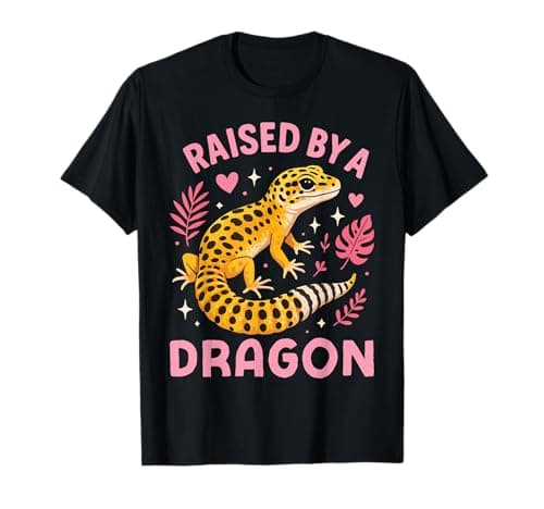 Image of Leopard Gecko Raised By A Dragon T-Shirt