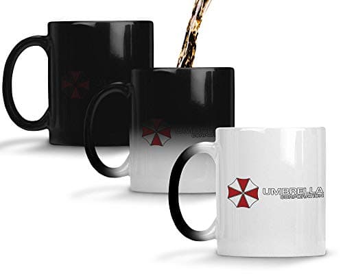 Image of SMARTYPANTS Umbrella Corporation Resident Evil Zombies Game Movie Inspired Ceramic Cup Mug