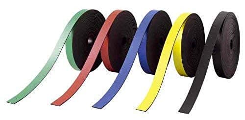Image of Nobo Magnetic Tape, 5 mm x 2 m, Red, 1901105