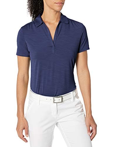 Image of Callaway Women's Short Sleeve Tonal Stripe Polo Shirt