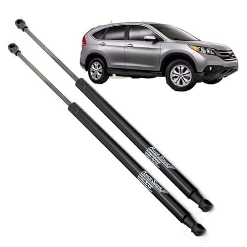 Image of Ramor Strutz 2x Tailgate Gas Struts Compatible with a Honda CRV 2012-2016. Tailgate Gas Springs Replacement for 74820T0GA21 and others.