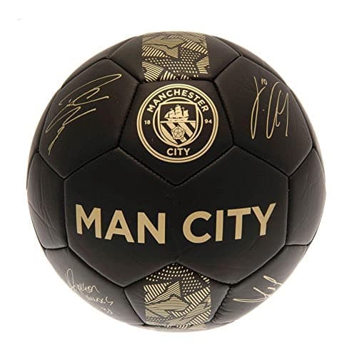 Image of HY-PRO Manchester City F.C. Size 1 Phantom Football – Official Mini Training Ball with Club Crest – Durable PVC Design, for City Fans & Collectors