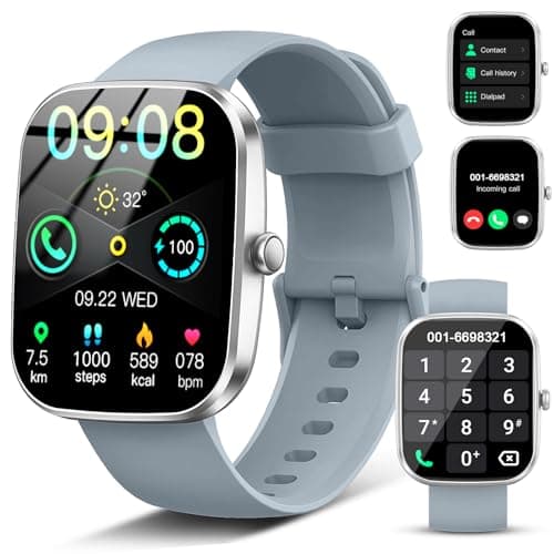Image of 2026 Smart Watch for Men Women, 1.91" HD Bluetooth 5.4 Calling Smartwatch, SPO2/Heart Rate/Sleep Monitor, 115+ Sport Fitness Watch Activity Trackers, IP68 Waterproof Step Counter for Android iOS