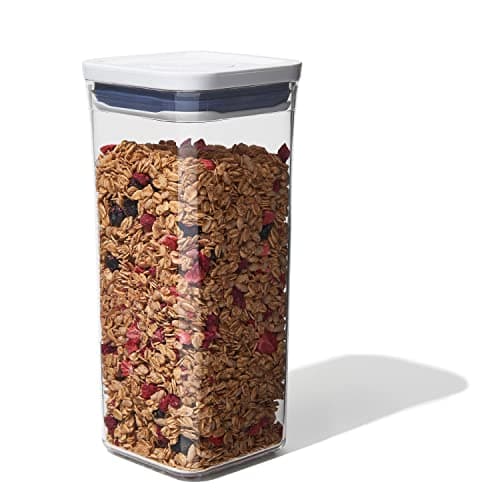 Image of OXO Good Grips POP Containter - Small Square Medium 1.6 Litre, White