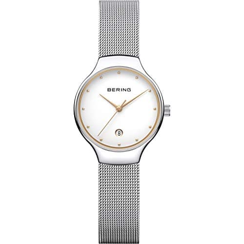 Image of BERING Women Analog Quartz Classic Collection Watch with stainless steel Strap and Sapphire Crystal 13326-001