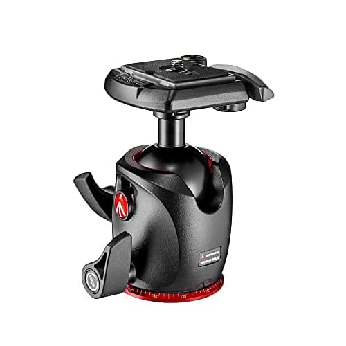 Image of Manfrotto MHXPRO-BHQ2, XPRO Ball Head, Magnesium Body with 200 PL Plate, Triple Locking System, Levelling Bubbles, for DSLR, Compact System Camera, Mirrorless