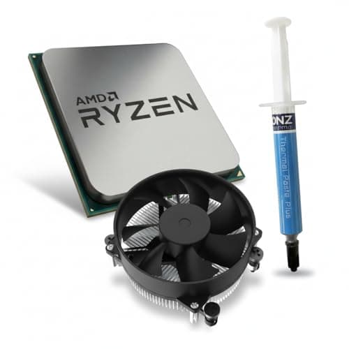 Image of IONZ AMD Ryzen 5 5500 CPU Bundle (OEM Tray) | 6-Core AM4 Processor 4.2GHz Max Boost + AM4 4-Pin Air Cooler + 2G High Performance Heatsink Thermal Paste