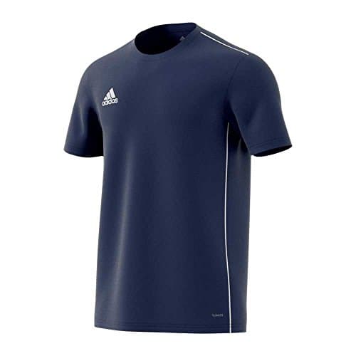 Image of Adidas Men Core 18 Training Short Sleeve Jersey - Dark Blue/White, M