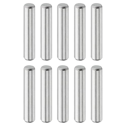 Image of sourcing map 10 Pcs 3/16x1" Dowel Pins, Bearing Steel Cylindrical Dowel Pins Shelf Support Peg Pin Rod Fasten Elements Metal Shelf Pegs