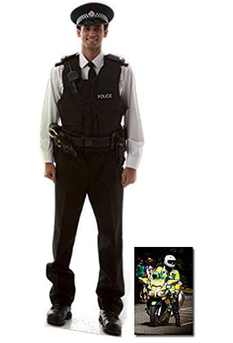 Image of BundleZ-4-FanZ Fan Packs Policeman - Stag Do/Hen Night Lifesize Cardboard Cutout/Standee/Standup - Includes 8x10 (20x25cm) Star Photo