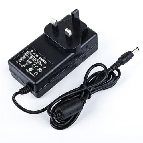 Image of MIWATT 24V 2.5A 60W Power Supply Adapter, UK Plug AC 200-240V to DC 5.5x2.1mm Wall Charger, Universal for LED Strip Lights/CCTV Cameras/Wireless Routers/Speakers, CE Certified