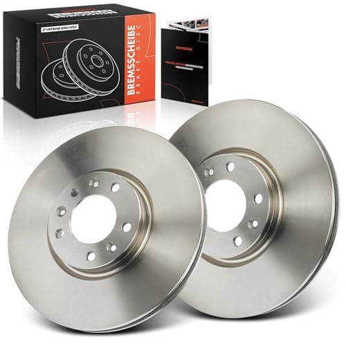 Image of Frankberg Brake Disc Set incl. 2x Discs Front Vented Ø304mm Compatible with 3008 SUV M4 MC MJ MR Berlingo EC ER 308 SW II L4 LC LJ LR LX Replace# 4249A3
