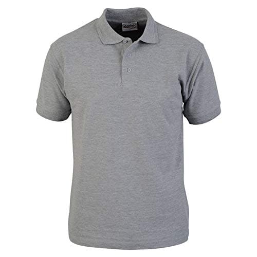 Image of Absolute Apparel Mens Precision Polo (4XL) (Sport Grey)