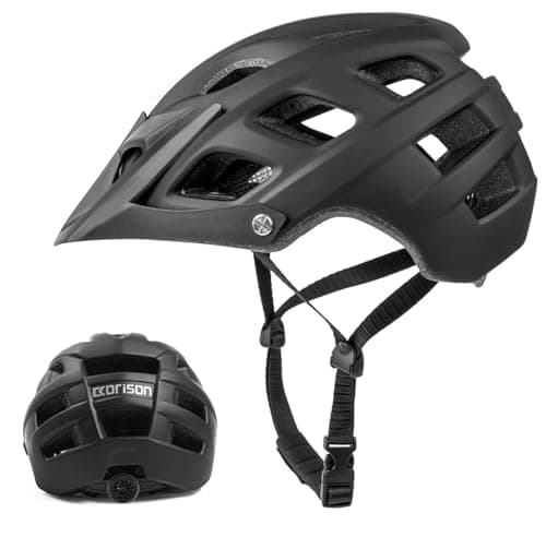 Image of Ckorison Mountain Bike Helmet, MTB Helmet Adult Lightweight Breathable Adjustable Mens Bike Helmet Safety Certified EN1078 Cycling Mountain & Road Bicycle Helmets for Men Women
