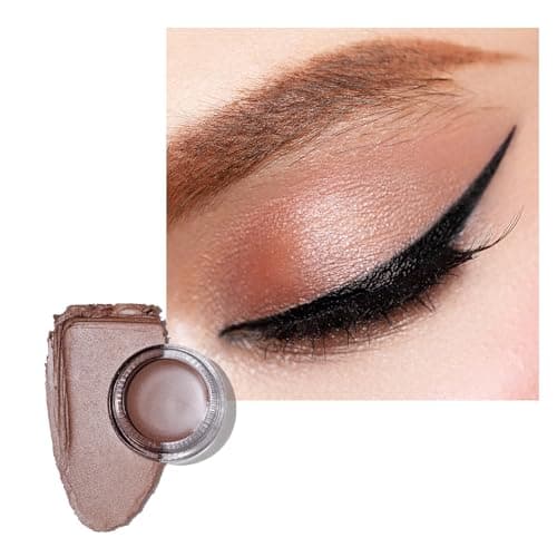 Image of Oulac Matte Eye Shadow Brown | Eyeshadow Primer Fine Texture Up to 12 Hours+ Wear | Waterproof Matte Finish | Daily Eye Makeup | Vegan | 06g (CM03) Gentility