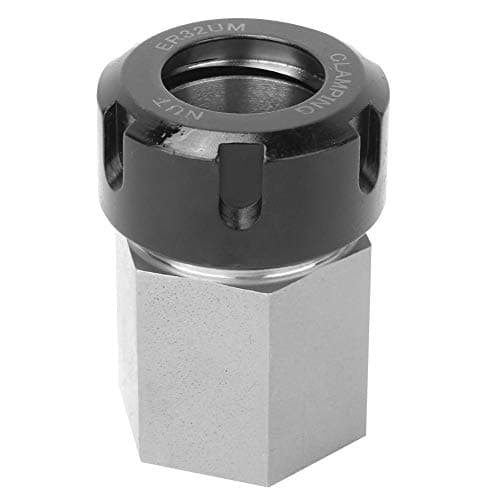 Image of ER32 Collet Block, Hex Collet Block, Chuck Collet Holder Made of Steel for Lathe Engraving Machine und Fast Set-ups on CNC Machines(Hex)