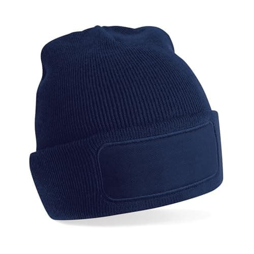 Image of Beechfield - Patch Beanie - French Navy