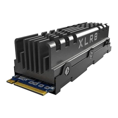 Image of PNY XLR8 CS3040 M.2 NVMe Gen4 x4 Internal Solid State Drive (SSD) with Heatsink 2TB, Read Speed up to 5600 MB/s, Write Speed up to 4300 MB/s
