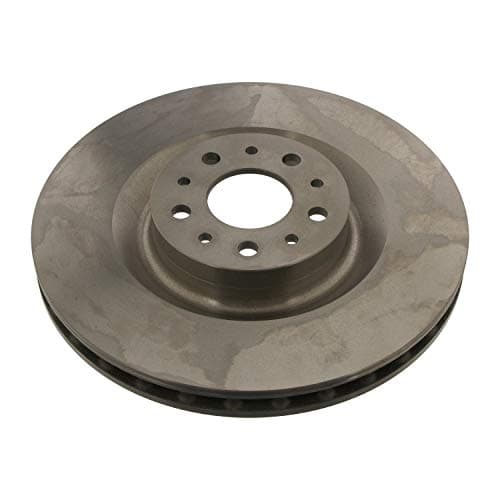 Image of febi bilstein 40999 Brake Disc Set (2 Brake Disc) front, internally ventilated, No. of Holes 5