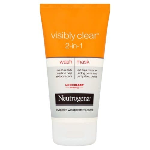 Image of Neutrogena Visibly Clear 2-In-1 Wash Mask, 150ml