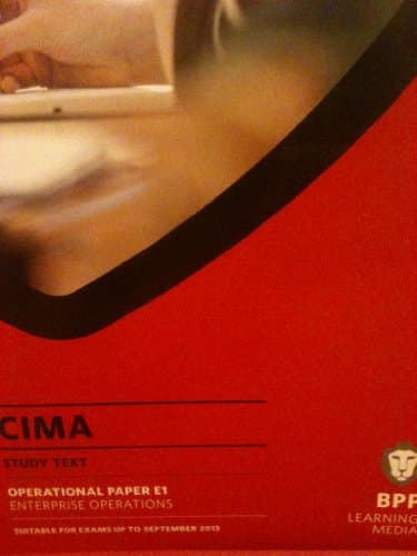 Image of CIMA - Enterprise Operations: Study Text