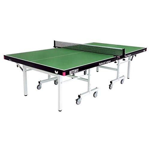 Image of Sports Innovation Ltd Butterfly National League 25mm Indoor Table Tennis Table - GREEN