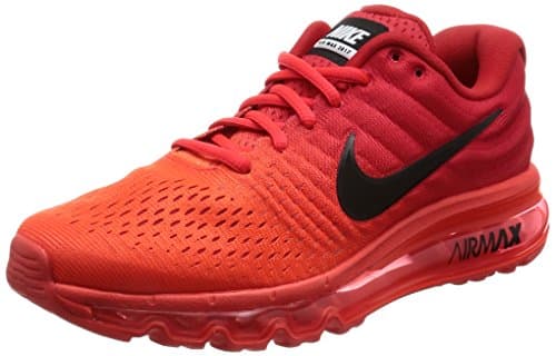 Image of NIKE - Performanceair MAX 2017 - Neutral Shoes - Bright Crimson/Black/University Red, Bright Crimson Black University Red 849559 602, 7 UK