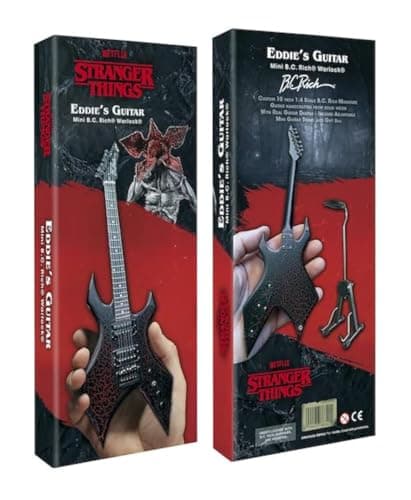 Image of AXE HEAVEN Stranger Things Eddie's Guitar Mini Guitar Model