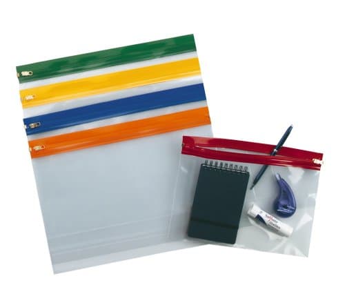 Image of Snopake 12814 Assorted A4 Plus Zippa Bag (Pack of 25)