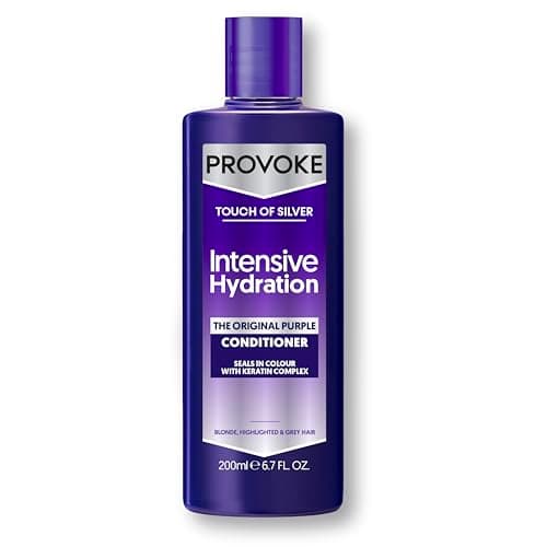 Image of PROVOKE Touch of Silver Intensive Conditioner - for Blonde, Platinum, White or Grey Hair - 200 ml