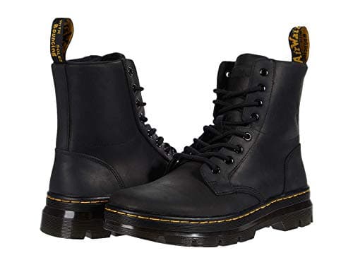 Image of Dr. Martens Unisex Lace Fashion Boot, Black Wyoming, 11 UK