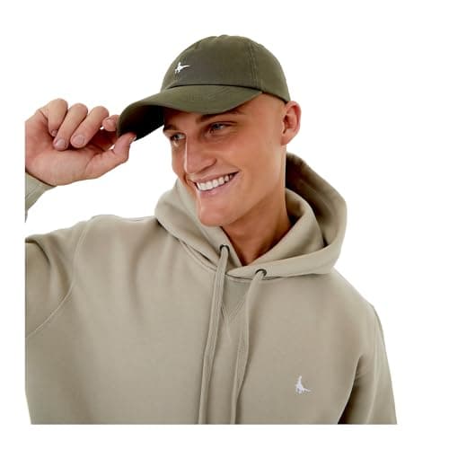 Image of Jack Wills Mens Enfield Classic Logo Cap Khaki One Size