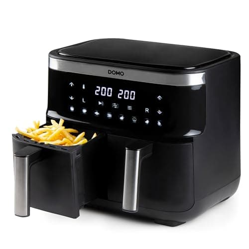 Image of Domo DO537FR hot air-Fritteuse Überhitzungsschutz, Timerfunktion, with Display, Antihaftbeschichtu